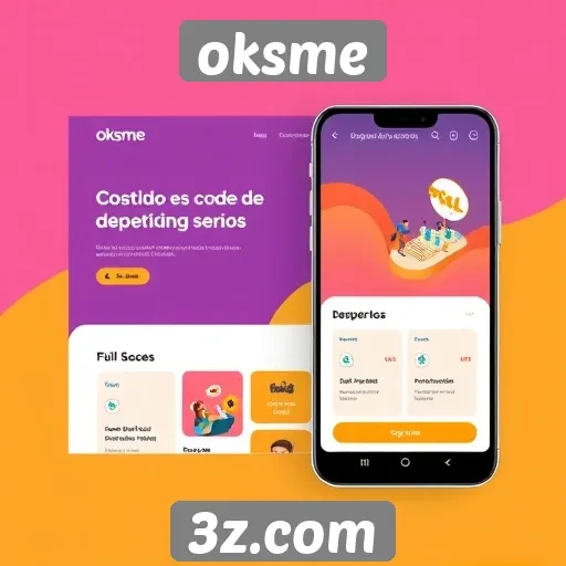 Desempenho técnico do site oksme em dispositivos móveis
